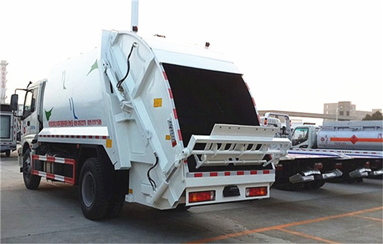 福田歐曼壓縮式垃圾車︱12噸壓縮式垃圾車圖片