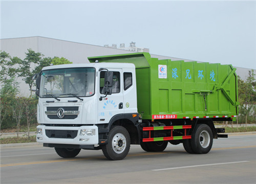 東風D9對接式垃圾車︱15方對接式垃圾車