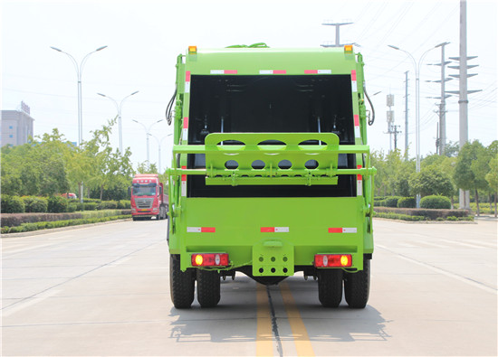 東風(fēng)御虎壓縮式垃圾車︱12噸壓縮式垃圾車圖片